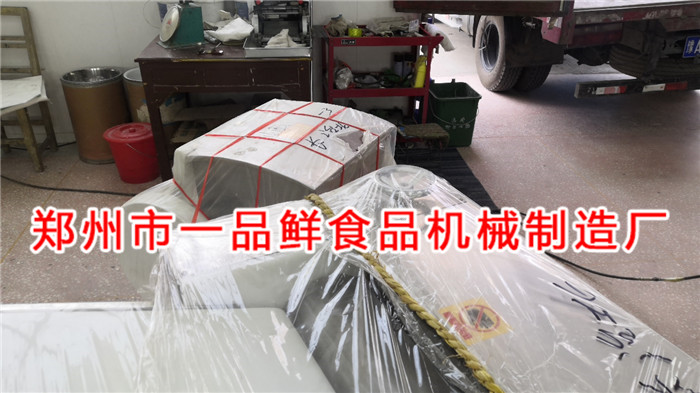 山西長治客戶訂購的1型面館用燴面機發貨啦(圖4)