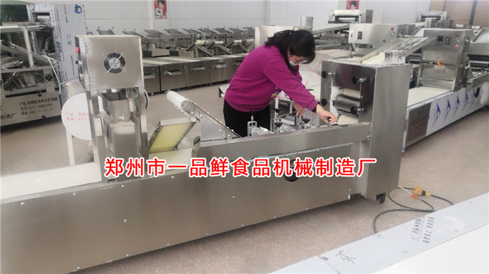 5型燴面機開始調試 5型燴面機開始調試